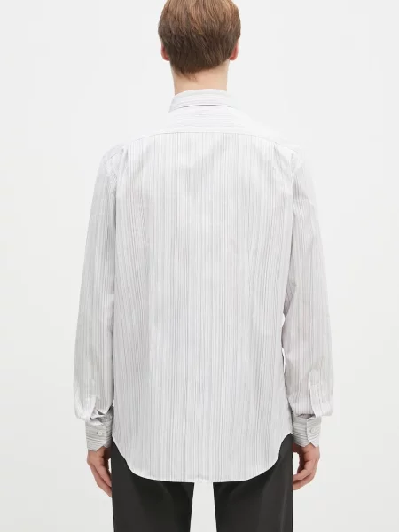 Košile Paul Smith regular s klasickým límcem bílá
