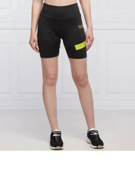 Pantaloni scurți biker negru