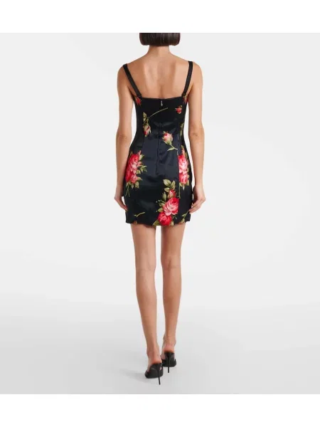 Rochie Dolce&gabbana cu model floral negru
