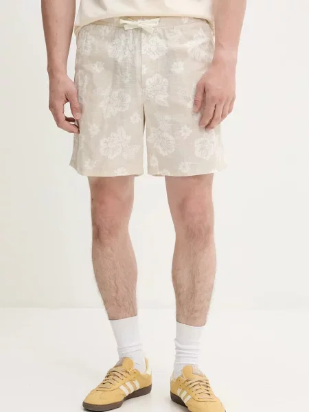 Šortky Tommy Jeans béžová