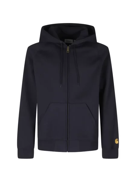 Hanorac cu glugă Carhartt Wip albastru