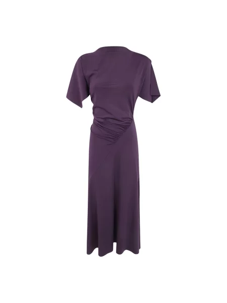 Sukienka Victoria Beckham fioletowa