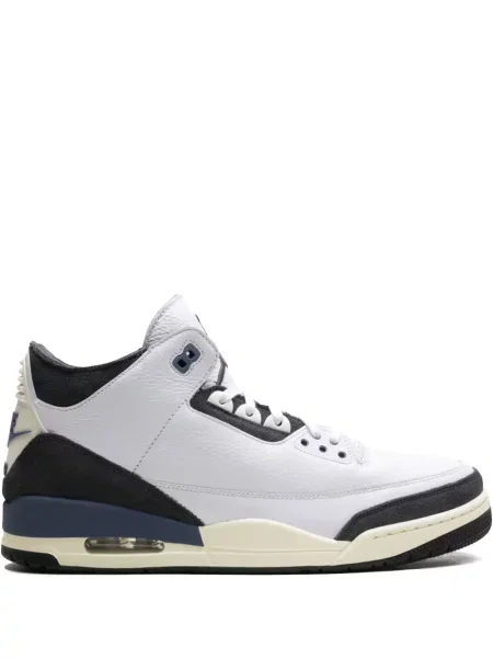 Sneakerși Jordan din muselină alb