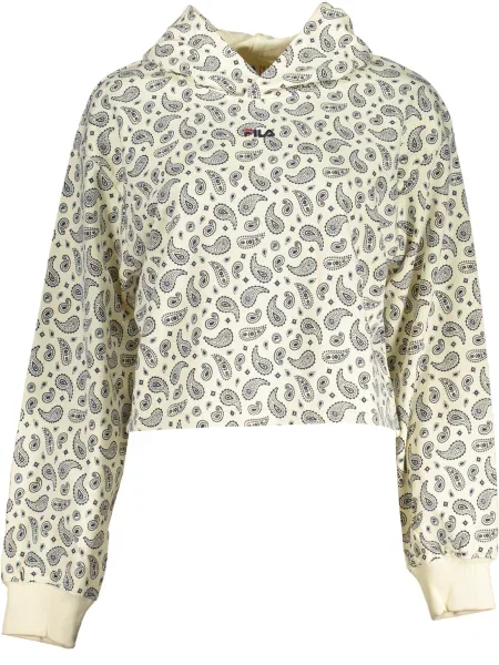 Bluza z kapturem Fila biała