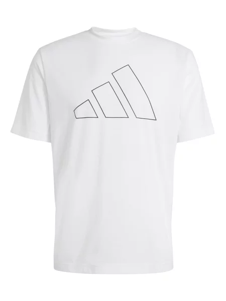 ADIDAS PERFORMANCE Tricou funcțional negru alb