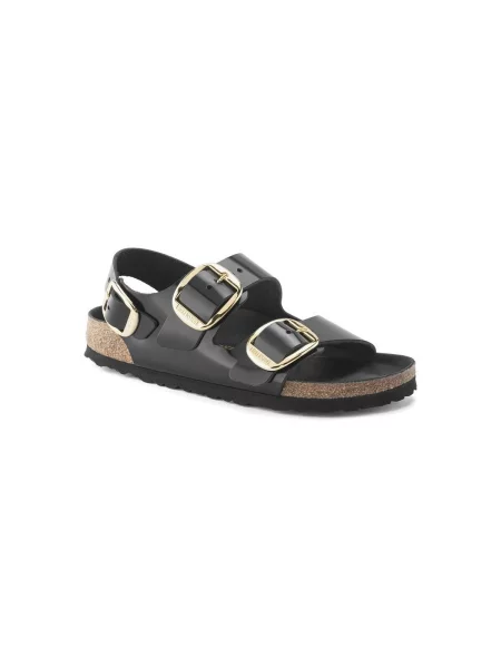 Pantofi Birkenstock cu cataramă negru