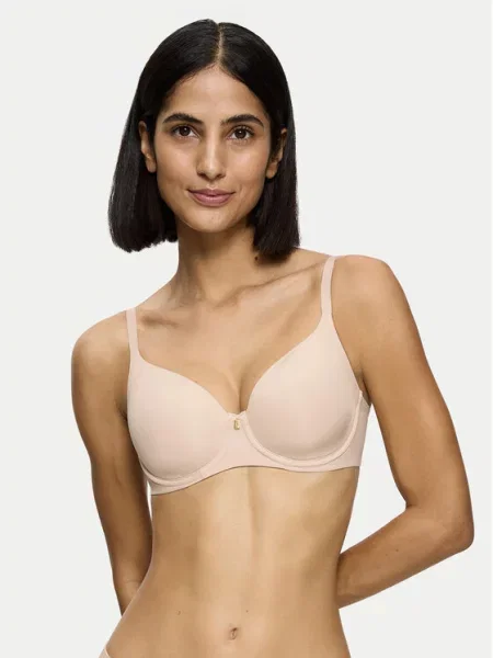 Triumph Sutien cu armătură Body Make-Up Essentials deschis bej