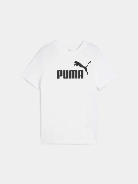 Дитяча Футболка PUMA Ess No. 1 Logo Tee комбінований верх білий