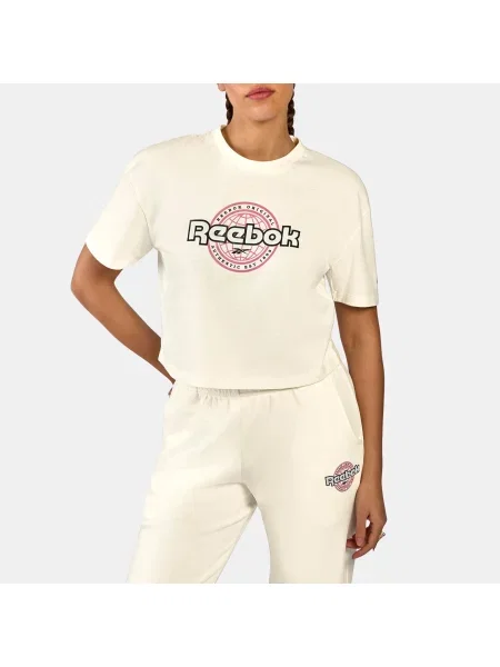 Reebok T-shirt Worldunisex Chalk Size: