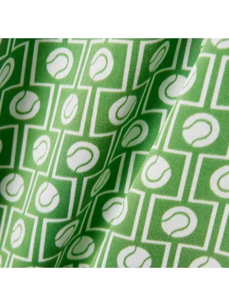 Lacoste Koszula Ze Wzorem Regular Fit zielona