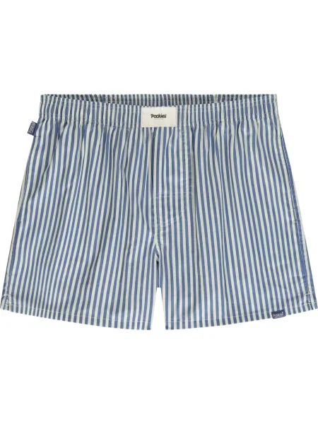 Pockies Pantaloni albastru alb