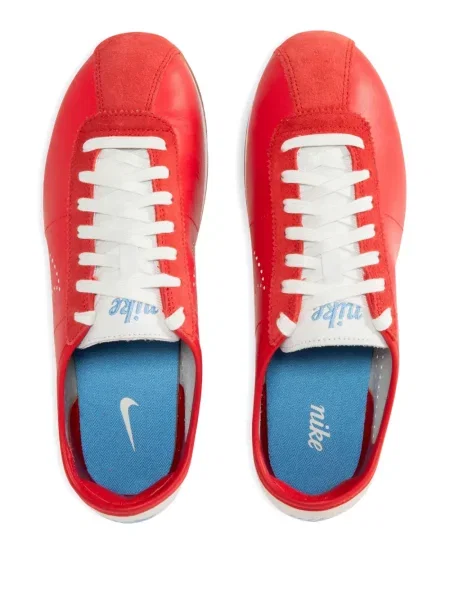 Sneakerși Nike Cortez din piele roșu