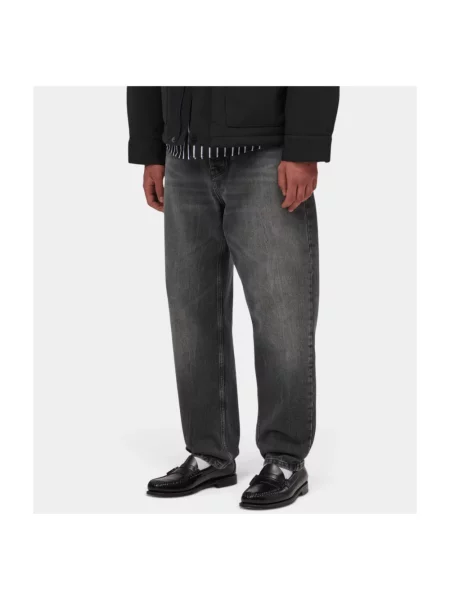 Jeansy Carhartt Wip szare
