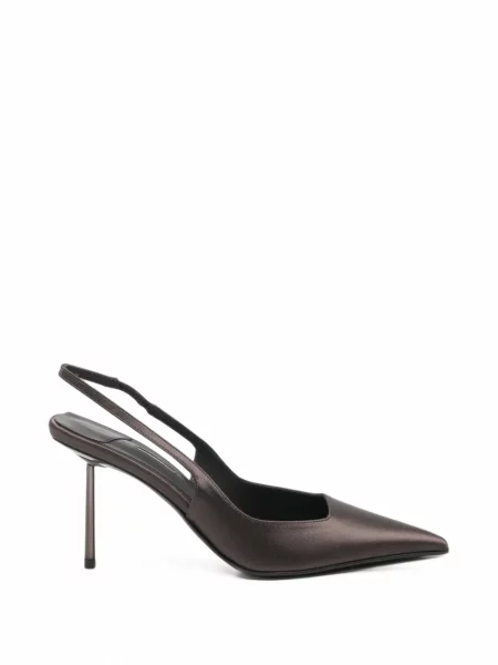 Pantofi cu toc Le Silla slingback maro