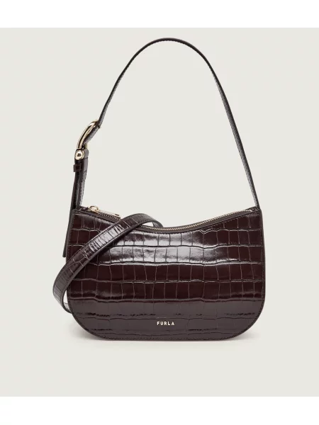 Furla Táska Sara Small Sötétbarna barna