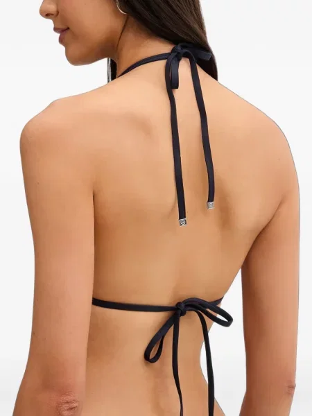 Reversibil costum de baie Michael Michael Kors cu autograf evazat negru