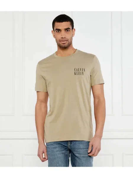 Calvin Klein Jeans Tricou OMBRE bej