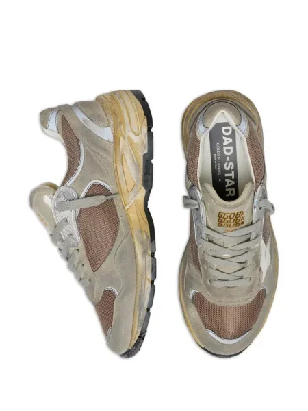 Sneakers Golden Goose με κορδόνια με δαντέλα γκρι