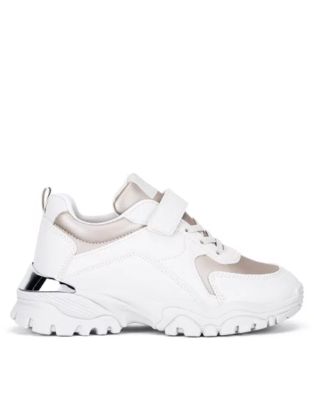 Кроссовки Deezee бежевые