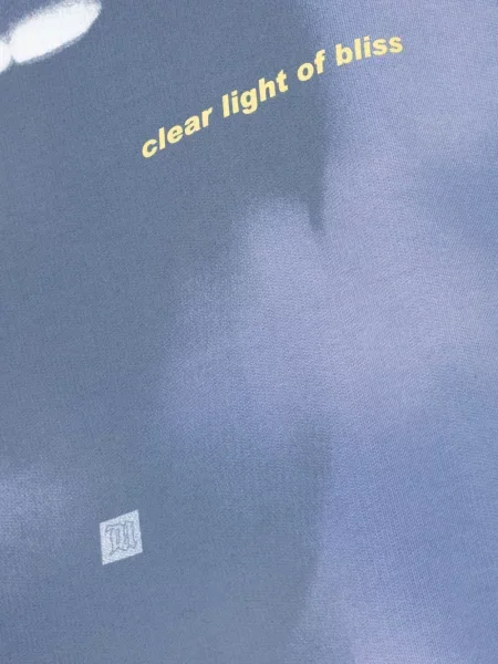 Hanorac cu glugă Misbhv cu imagine albastru