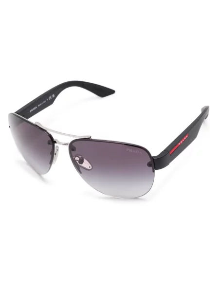 Ochelari de soare Prada Eyewear argintiu