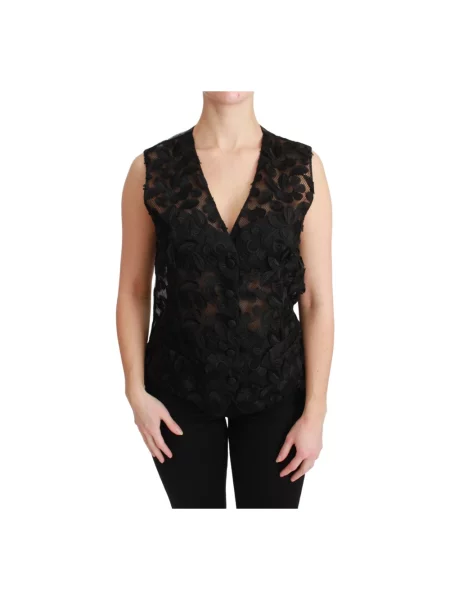 Top Dolce And Gabbana biznesowy czarny