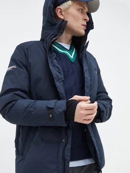 Geacă Superdry albastru