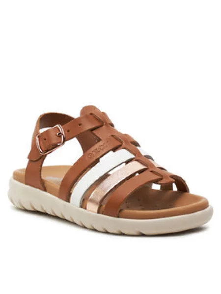 Geox Basutės J Sandal Soleima Gir M ruda