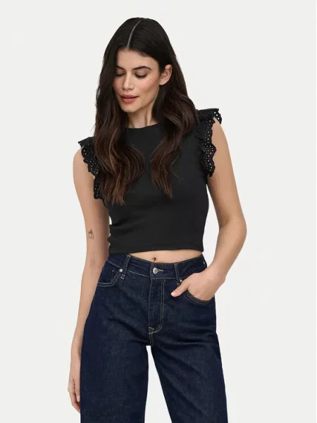 ONLY Top ONLMATHILDA' negru