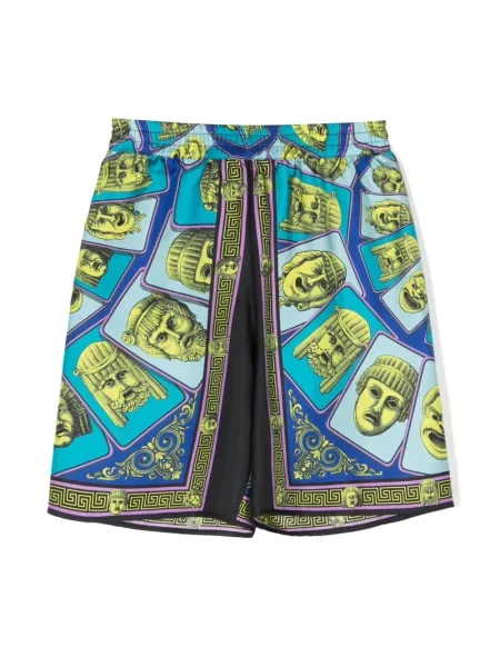 Szorty dziecięce Versace zielone