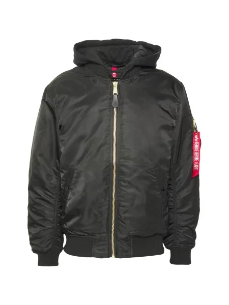ALPHA INDUSTRIES Geacă de primăvară-toamnă negru
