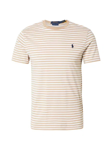 Polo Ralph Lauren Tricou maro cămilă alb