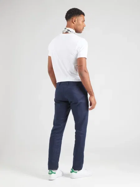 Pantaloni eleganți Theo marin albastru
