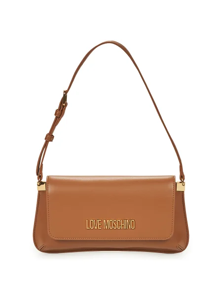 Kabelka Love Moschino hnedá