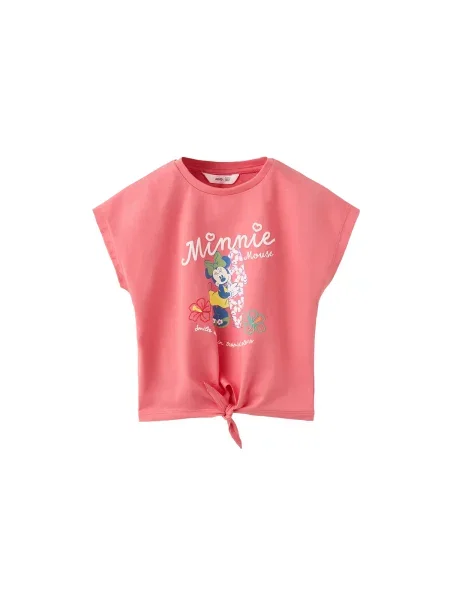 MANGO KIDS Tricou MSURF bleumarin / verde / corai alb