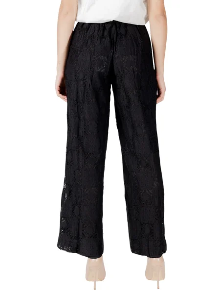 Spodnie Vila koronkowe czarne