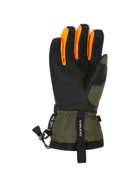 Rękawice narciarskie VIKING Slider Ski Kids zielone