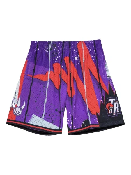 Pantaloni scurți Mitchell & Ness violet