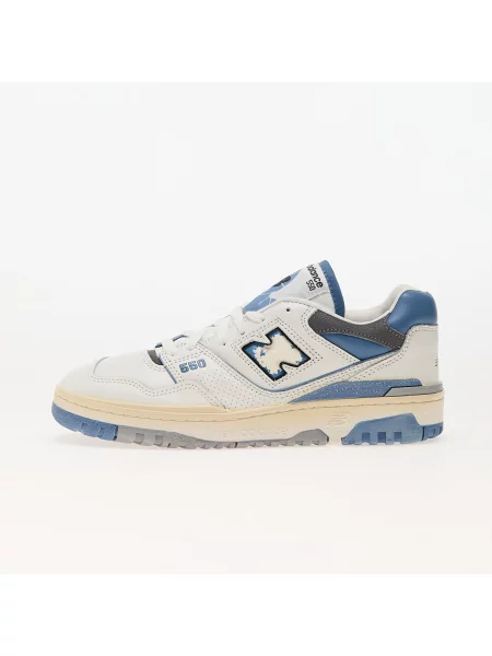 Кожени маратонки New Balance бяло