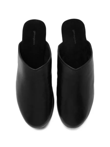Кожени slip-on мюли Gimaguas черно