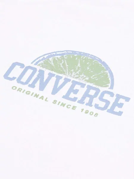 Детская спортивная футболка Converse белая