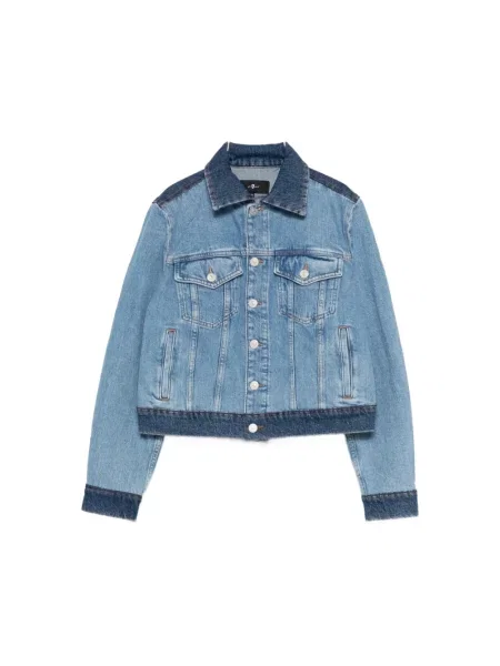 Kurtka 7 For All Mankind niebieska