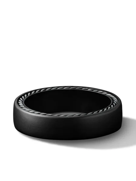 Пръстен David Yurman черно