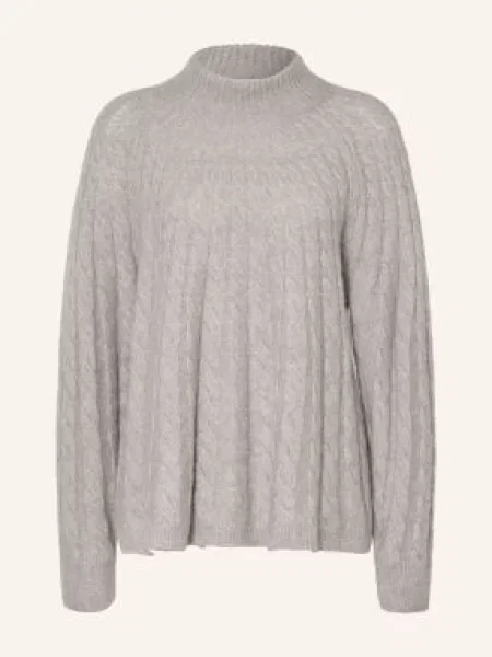 Hemisphere Sweter Z Kaszmiru grau