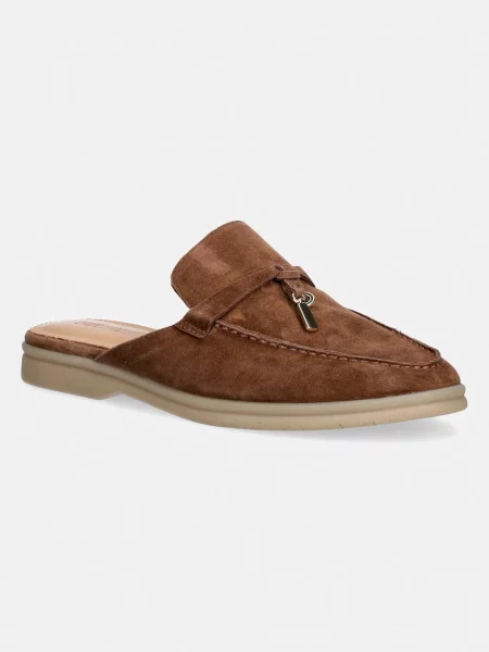 Natikači iz semiša Steve Madden Patrizia rjava