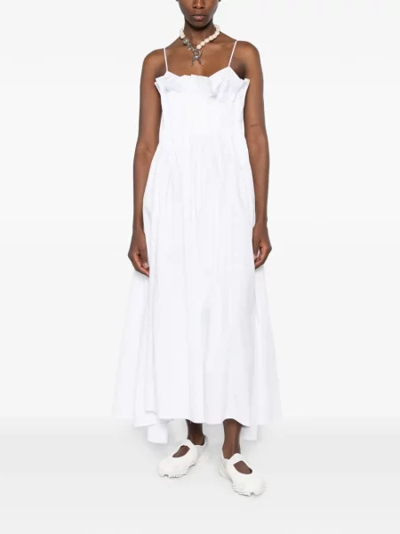 Rochie midi Marques'almeida alb