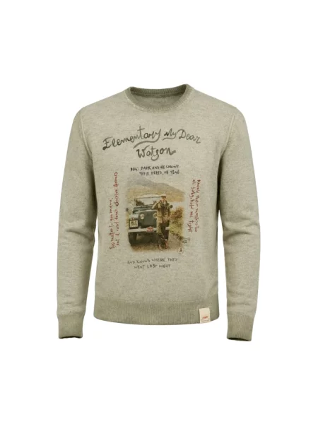 Bluza Bob wełniana zielona