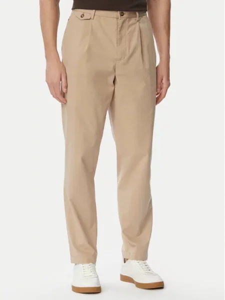 Tommy Hilfiger Pantaloni din Harlem Straight Fit bej