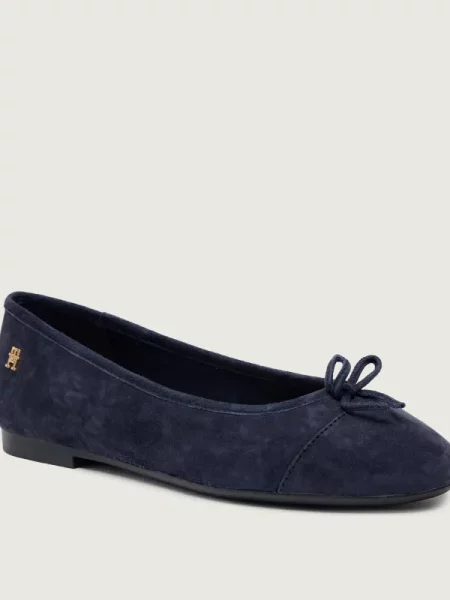 Tommy Hilfiger Balerini | piele întoarsă