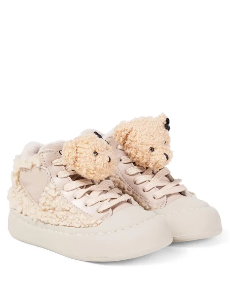 Gyerek sneaker Monnalisa bézs